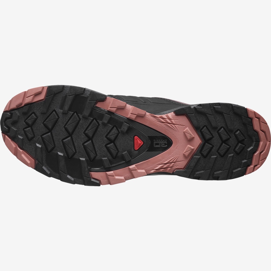 Women's Trail Running Shoes Xa Wild Peppercorn-Black-Cedar Wood - Image 4