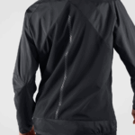 Women's Wind Jacket Bonatti Cross Wind Jet Black-White - Image 4