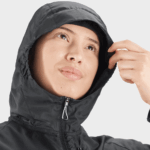 Women's Wind Jacket Bonatti Cross Wind Jet Black-White - Image 5