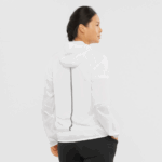 Women's Wind Jacket Bonatti Cross Wind White-Black - Image 2