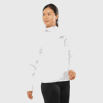 Women's Wind Jacket Bonatti Cross Wind White-Black